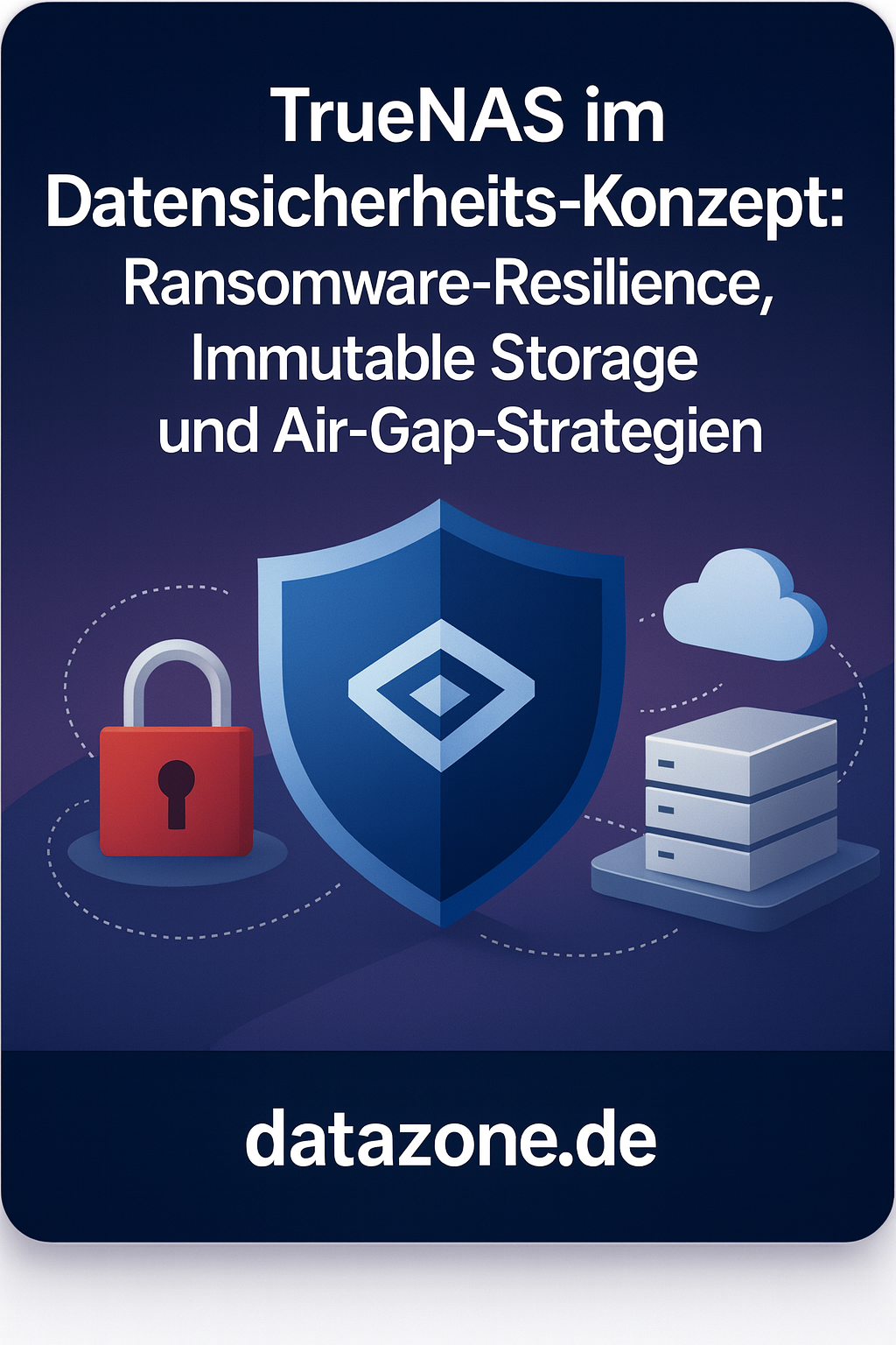 TrueNAS — Ransomware-Resilience & Immutable Storage