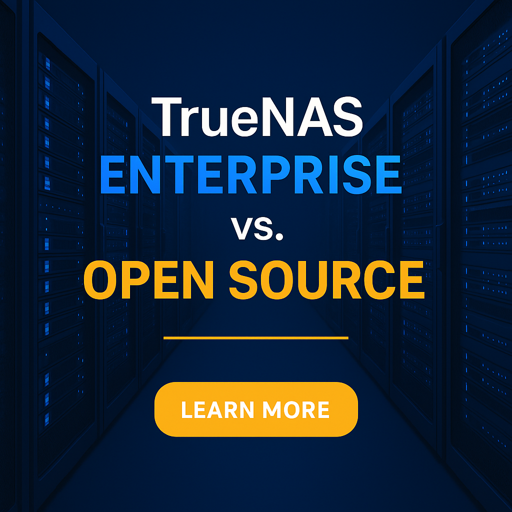 TrueNAS Enterprise vs. Community — Der Vergleich
