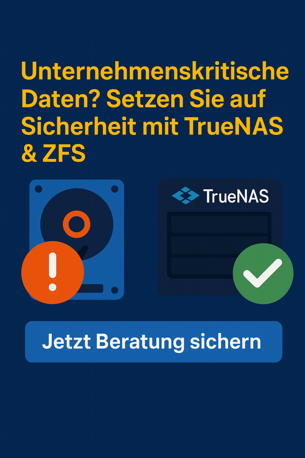 Datenrettung & Umstellung auf TrueNAS mit ZFS